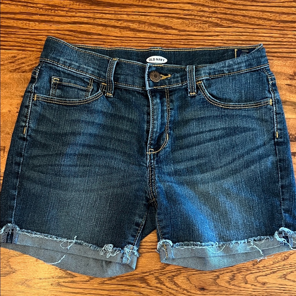 Old Navy Dark Blue Denim Shorts